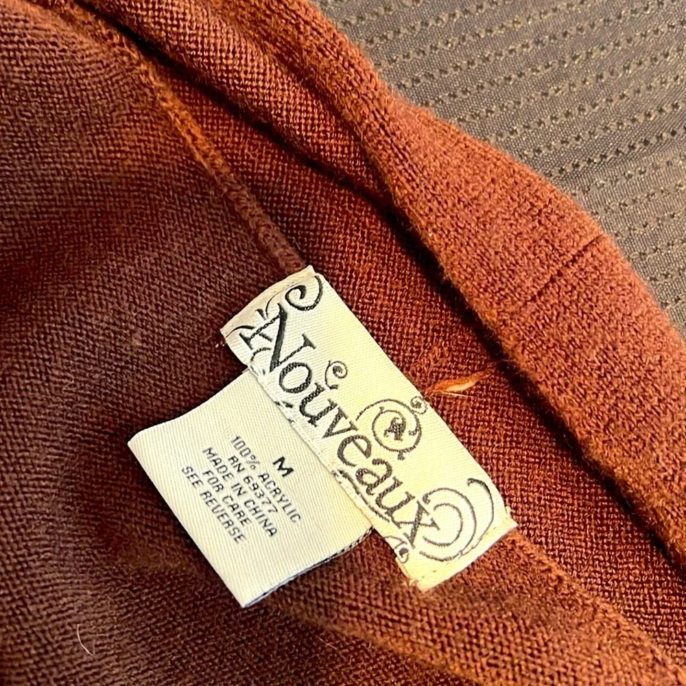 Nouveau Brown Sweater Vest - Picture 5 of 5